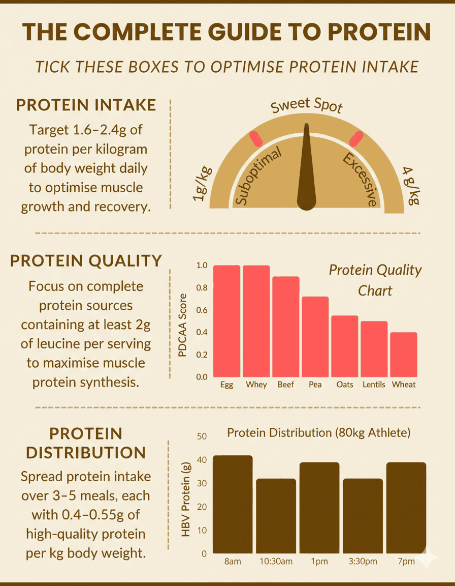 Protein intake per kg guide